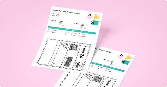 Two Custom Integrated Labels
