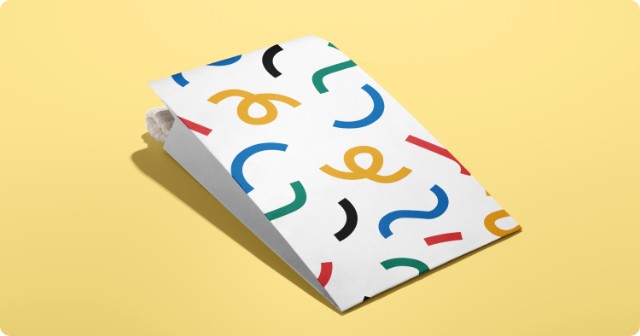Designed Paper Mailing Bag