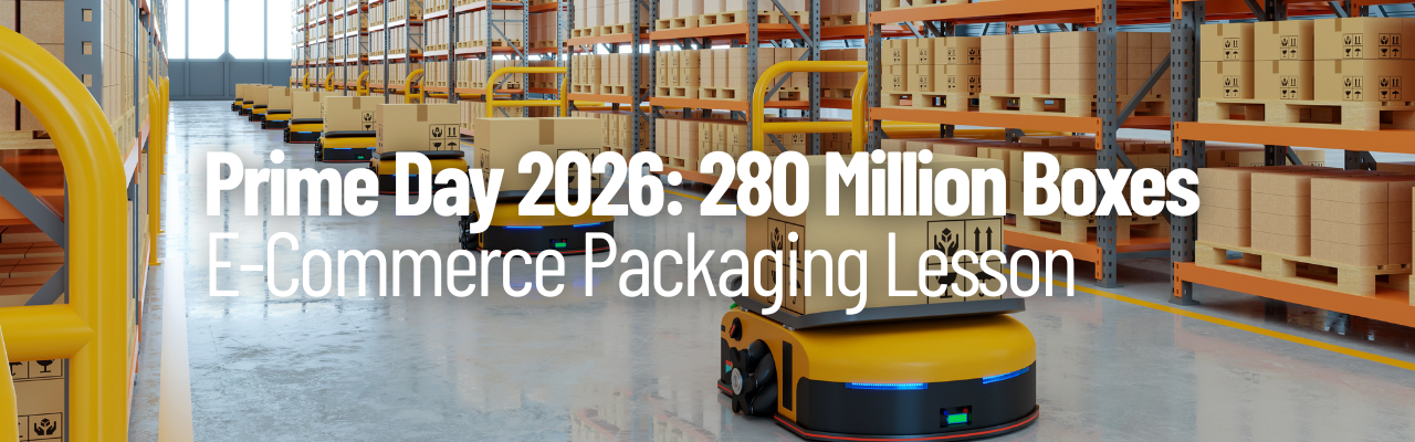 Prime Day 2026: 280 Million Boxes - E-Commerce Packaging Lesson