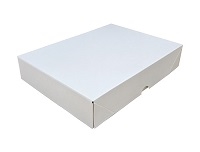 Shipping Packing and Moving White BOX USA 25 Pack of Self-Seal Side Loading Corrugated Cardboard Boxes 9 1/4 L x 3 W x 6 3/4 H 
