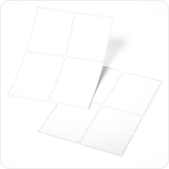 4 Up Printer Labels