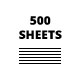 500 Sheet Packs Quick Filter