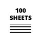 100 Sheet Packs Quick Filter
