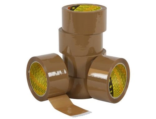 3M 371 Brown Packing Tape image
