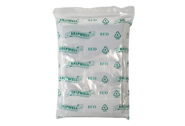 Polythene Grip Seal Bags - Clear - 100x137mm Image 2