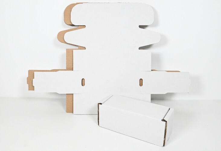 White Postal Boxes - 150 x 60 x 60mm Image 6