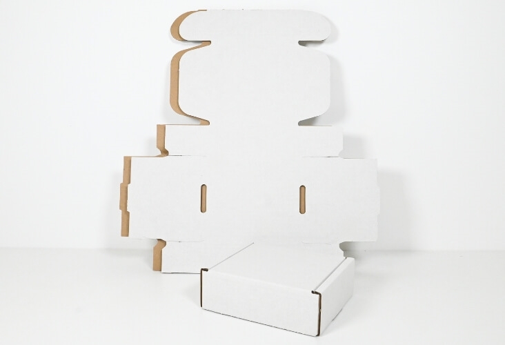 White Postal Boxes - 140 x 130 x 50mm  Image 6