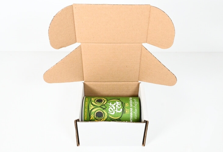 Image of White Postal Boxes - 130 x 110 x 90mm - 10 Boxes