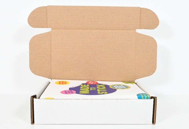 Image of White Postal Boxes - 200 x 120 x 50mm - 10 Boxes