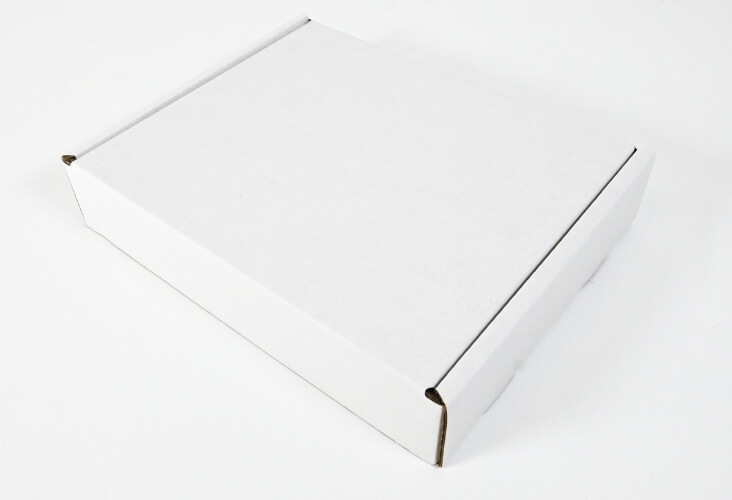 White Postal Boxes - 250 x 210 x 50mm  Image 4