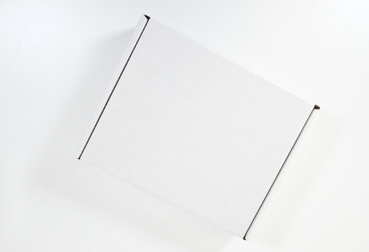 White Postal Boxes - 250 x 210 x 50mm  Image 5