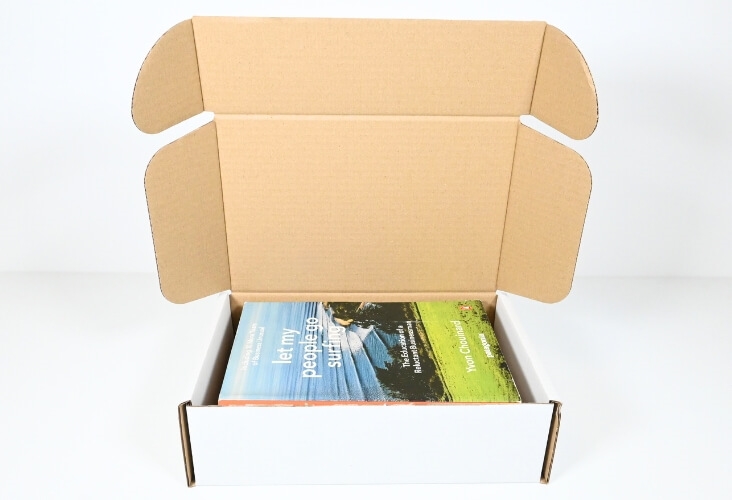 Image of White Postal Boxes - 270 x 180 x 80mm - 10 Boxes