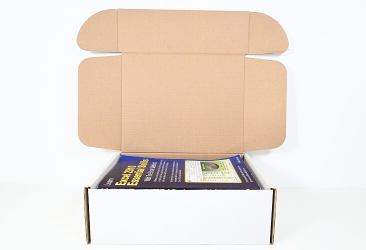 White Postal Boxes - 300 x 240 x 100mm image