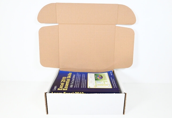 Image of White Postal Boxes - 300 x 240 x 100mm - 10 Boxes