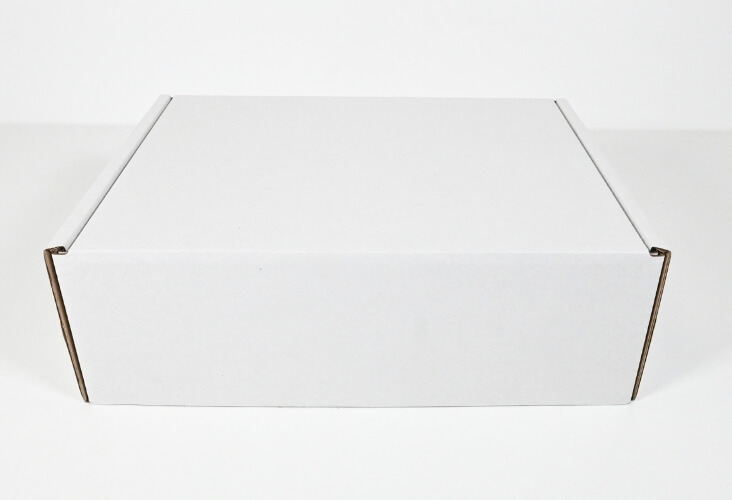 White Postal Boxes - 300 x 240 x 100mm Image 3