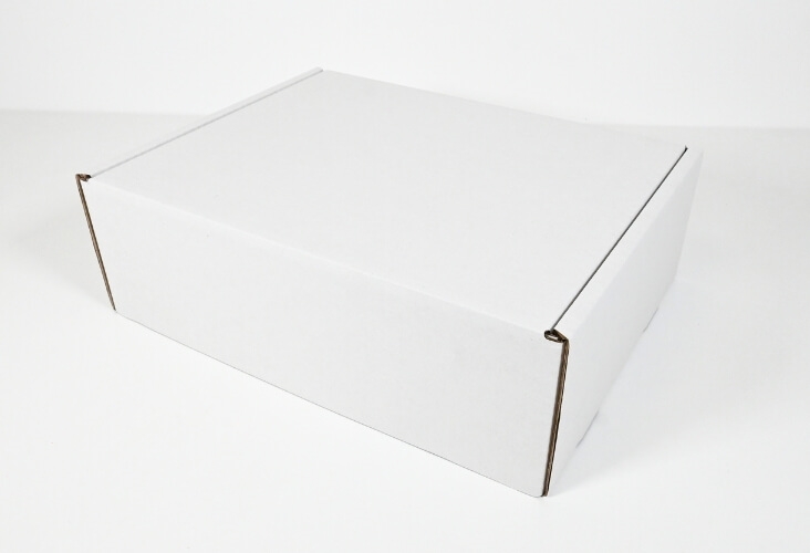 White Postal Boxes - 300 x 240 x 100mm Image 5