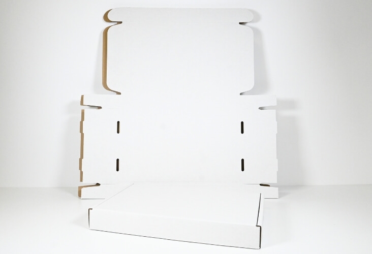 White Postal Boxes - 420 x 260 x 50mm  Image 6