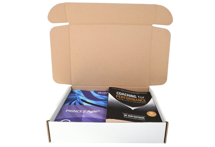 White Postal Boxes - 360 x 280 x 80mm  image