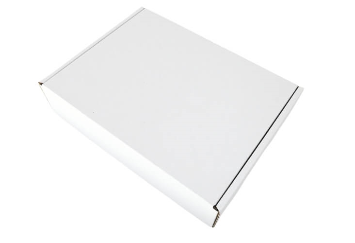 White Postal Boxes - 360 x 280 x 80mm  Image 3