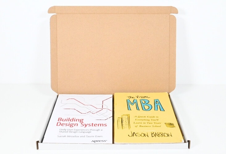 Image of White Postal Boxes - 322 x 229 x 20mm - 50 Boxes