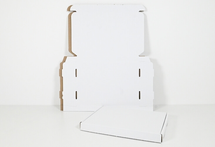 White Postal Boxes - 222 x 160 x 20mm Image 6