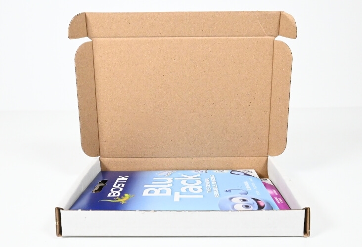 White Postal Boxes - 160 x 110 x 20mm image