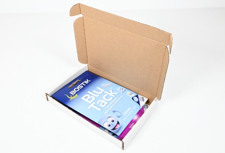 Image of White Postal Boxes - 160 x 110 x 20mm - 50 Boxes