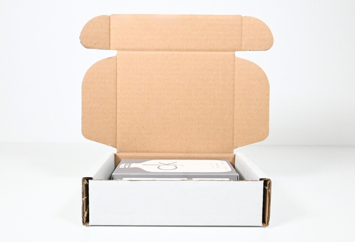 White Postal Boxes - 152 x 127 x 44mm image