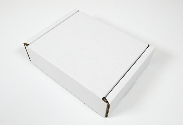 White Postal Boxes - 152 x 127 x 44mm Image 4