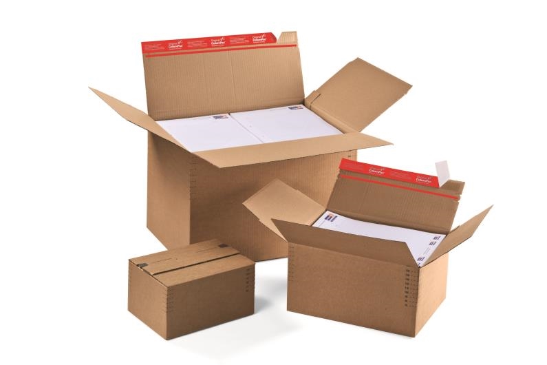 229 x 164 x 115mm - CP 141.101 - ColomPac Variable Depth Cardboard Boxes
