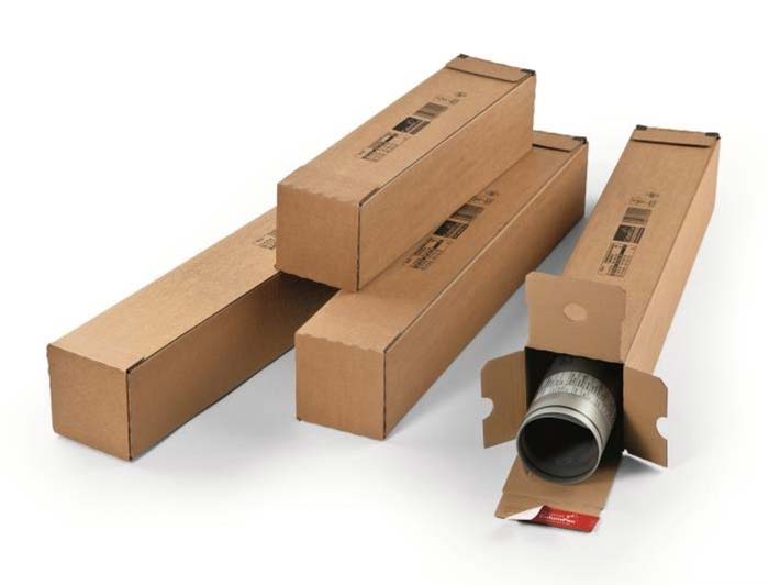 A2 ColomPac Square Postal Tubes Climate Neutral & Plastic Free