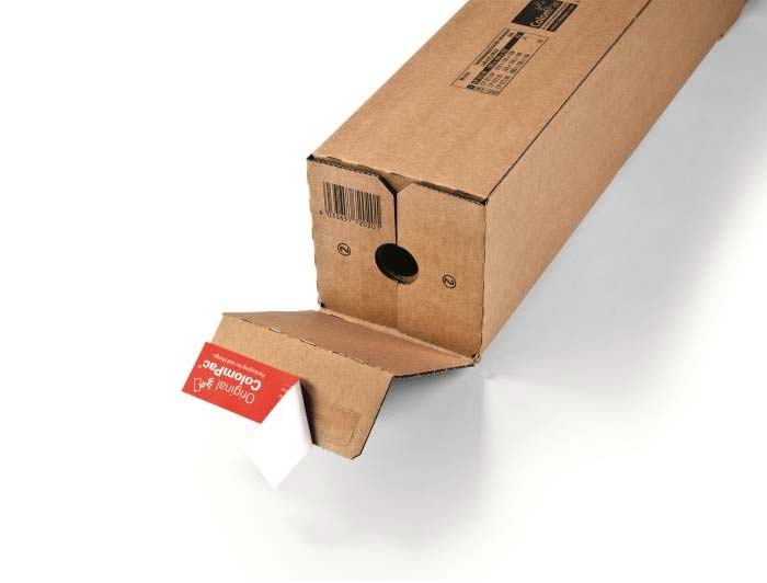 A2 ColomPac Square Postal Tubes Climate Neutral & Plastic Free