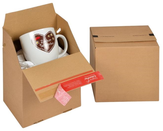 195 x 190 x 145mm - CP 154.201520 - ColomPac Euroboxes - Climate Neutral Postal Boxes image