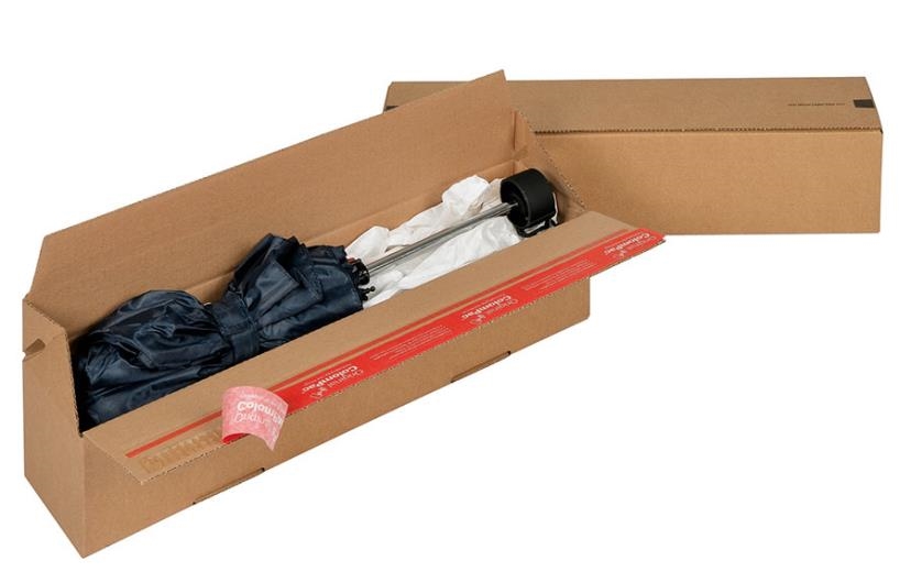 394 x 94 x 87mm - CP 154.401010 - ColomPac Euroboxes - Climate Neutral Postal Boxes image