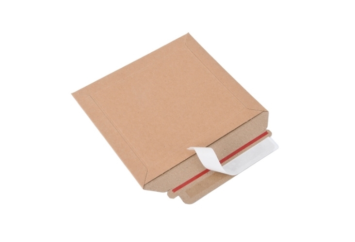 Image of 180 x 164mm - CD Size Mail Jacket Lite Cardboard Mailers - 100 Envelopes