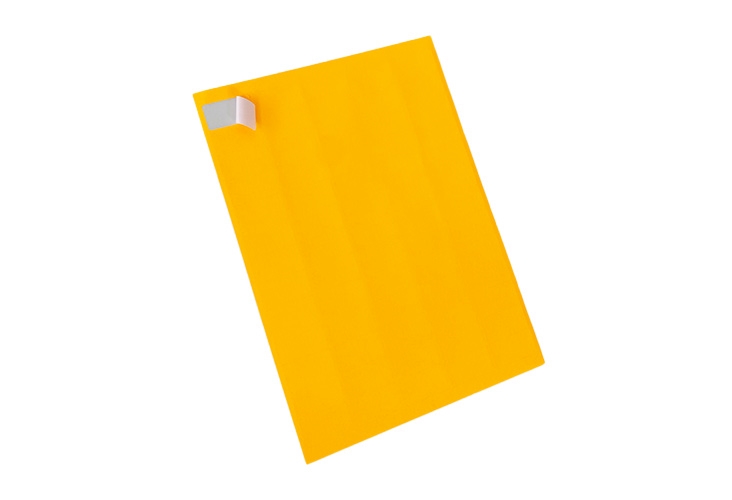 Printer Labels - 65 Per Sheet - Fluorescent Orange - Round Corners