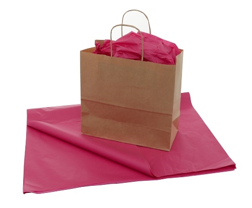 Image of 500 x 750mm - Pink Tissue Paper - 480 Sheets