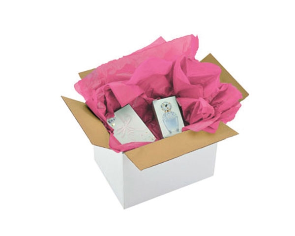 500 x 750mm - Pink Tissue Paper Image 4
