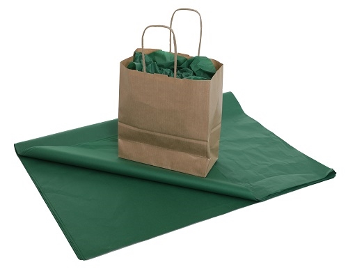 Image of 500 x 750mm - Dark Green Tissue Paper - 480 Sheets