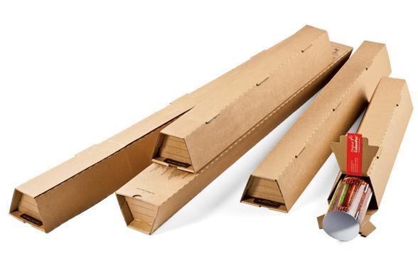 430 x 75mm - A2 ColomPac Trapezium Postal Tubes Image 4