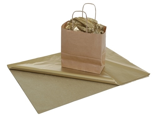 500 x 750mm - Gold Tissue Paper image