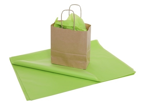 500 x 750mm - Lime Green Tissue Paper