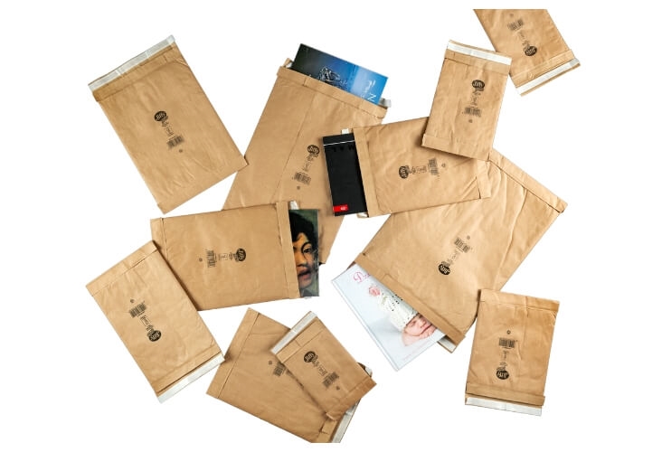 Size 0 Jiffy Green Bags PlasticFree & Recyclable