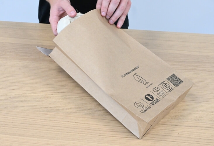 Image of Paper Mailing Bags - Priory Elements EcoMailingBags™ - 300 x 190 x 50mm - Penguin - 500 Bags