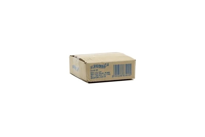 56x56mm Clear Grip Seal Bags Image 2