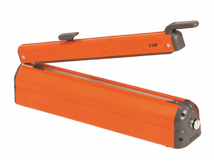 Impulse Heat Sealer with Cutter 420mm CType Priory Direct