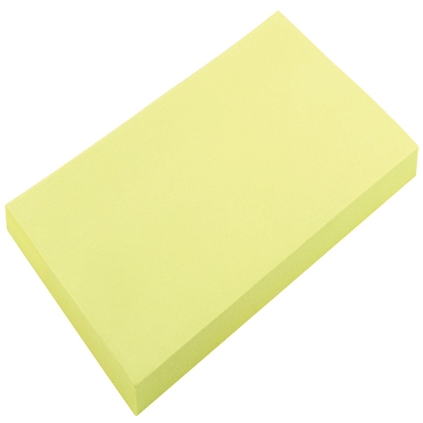 75 x 125mm Yellow Sticky Notes Pads