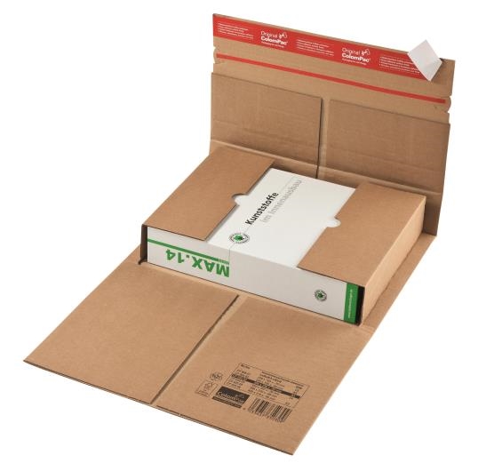 350 x 320 x 80mm - CP 035.05 - Colompac Reinforced Book Wrap image