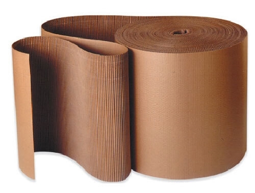 250mm x 75m Corrugated Cardboard Roll image