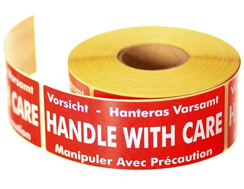 Handle With Care Labels 